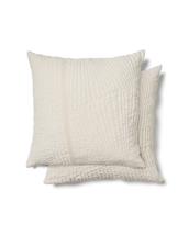 Чехол La Forma (ех Julia Grup) Комплект из 2 чехлов для подушек Raylo из хлопка с текстурой и полосками 50 x 50 см арт. 424893