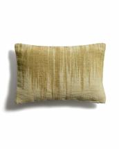 Чехол La Forma (ех Julia Grup) Чехол для подушки Liroda из джута с зеленым узором икат, 40 x 60 см арт. 481453