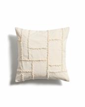 Чехол La Forma (ех Julia Grup) Чехол для подушки Verion желтый с вышитым геометрическим узором, 45 x 45 см арт. 481301