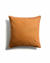 Чехол La Forma (ех Julia Grup) Чехол для подушки Luadia из оранжевого хлопка с плиссировкой, 50 x 50 см арт. 481249