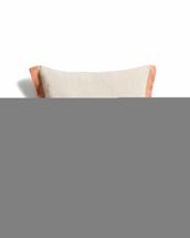 Чехол La Forma (ех Julia Grup) Чехол для подушки Disea из бежевого льна с оранжевыми деталями, 45 x 45 см арт. 481421