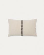 Чехол La Forma (ех Julia Grup) Ardit Чехол для подушки бежевого цвета с черной полосой 30 x 50 арт. 210714