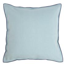 Чехол Tkano Чехол на подушку из фактурного хлопка голубого цвета с контрастным кантом из коллекции essential, 45х45 см арт. TK20-CC0007