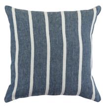 Чехол Tkano Чехол на подушку декоративный в полоску темно-синего цвета из коллекции essential, 45х45 см арт. TK21-CC0002