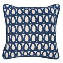 Чехол Tkano Чехол на подушку с принтом twirl темно-синего цвета из коллекции cuts&pieces, 45х45 см арт. TK21-CC0007