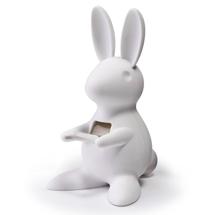 Диспенсер QUALY Диспенсер для скотча bunny, белый арт. QL10114-WH
