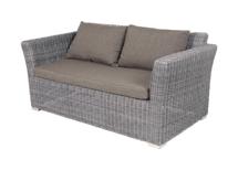 Диван 4SIS "Капучино" диван из искусственного ротанга двухместный, цвет графит арт. YH-C2130W-3 graphite