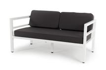 Диван 4SIS "Эстелья" диван двухместный, алюминиевый каркас арт. EST-S2-001 white
