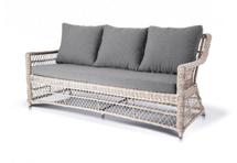 Диван 4SIS "Гранд Латте" диван трехместный из искусственного ротанга, цвет бежевый арт. YH-C3881W beige