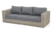 Диван 4SIS "Боно" диван из искусственного ротанга трехместный, цвет бежевый арт. YH-C3515W beige