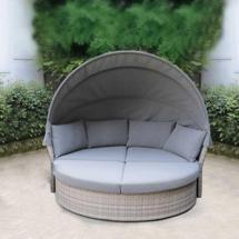 Диван Афина Диван-трансформер из искусственного ротанга AFM-325G Grey арт. AFM-325G Grey