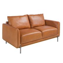 Диван Angel Cerda Диван 2-х местный 6129/5607-2P-M2851 кожаный с ножками из стали арт. 119301