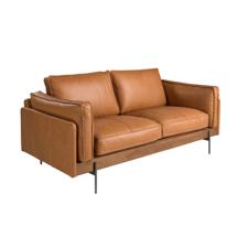 Диван Angel Cerda 2-местный диван 6272 из коричневой кожи арт. 299420