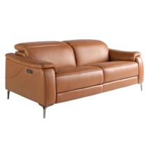 Диван Angel Cerda Диван 3-х местный с реклайнером 6181/KM6132-3P-M5676 из коричневой кожи арт. 181715