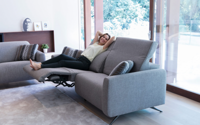 Диван Fama Диван с реклайнером Baltia 3-х местный DD+N+NR арт. 113912