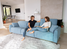 Диван Fama Диван с реклайнером Baltia 3-х местный DD+2MR+M арт. 113941