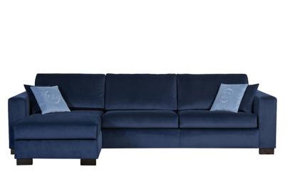 Диван Garda Decor Комплект мебели №23 Ralph с канапе лев.трехм.раскл,Gen35 +подуш. арт. ZN-394395
