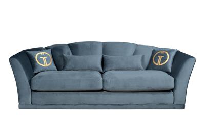 Диван Garda Decor Диван Annette трехместный раскладной с царгой 2 кат. арт. GD-ANNETTE-250MЦ-2