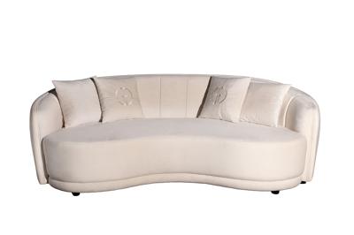 Диван Garda Decor 102AN-33832 Диван трехместный бежевый 233*106*79см (без канта) арт. 102AN-33832