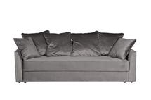 Диван Garda Decor Диван Mores трехмест. раскл., велюр серый Н-Йорк112 226*103*94см арт. MORES2K-СЕРЫЙ-Н-Йорк112