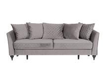 Диван Garda Decor Диван Sorrento 230M трехм.раск,велюр крем-брюле Bel42 230*101*86 арт. SORRENTO-230M-2K-КР-БРЮЛЕ-BEL42