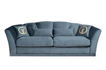 Диван Garda Decor Диван Annette трехместный раскладной с царгой 2 кат. арт. GD-ANNETTE-250MЦ-2