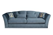 Диван Garda Decor Диван Annette трехместный раскладной с царгой 2 кат. арт. GD-ANNETTE-250MЦ-2