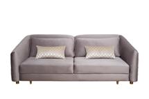 Диван Garda Decor Диван Треви(Trevi) 230М(К) трехм раскл с кантом серый Colt032+Melody 232*103*88см арт. TREVI-230M-2К-Colt032+Melody BEG