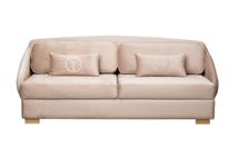 Диван Garda Decor Диван Палаццо(Palazzo) 240М трехм. раскладной беж Bel06+Ром07 240*105*95см арт. PALAZZO-240M-Bel06+Ром07
