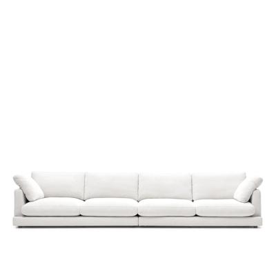 Диван La Forma (ех Julia Grup) Gala 6-местный диван белого цвета 390 см арт. 151110