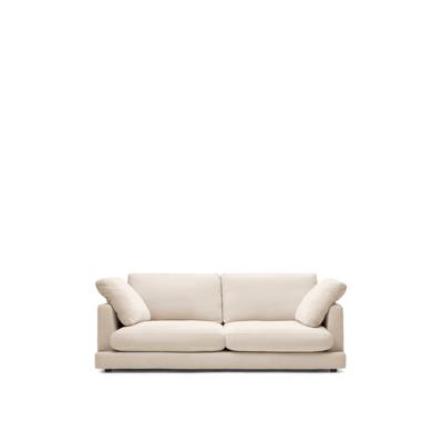 Диван La Forma (ех Julia Grup) Gala 3-местный диван бежевого цвета 210 см арт. 151144