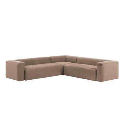 Диван La Forma (ех Julia Grup) Диван угловой 6 местный Blok 320 x 320 cm розовый арт. 088181
