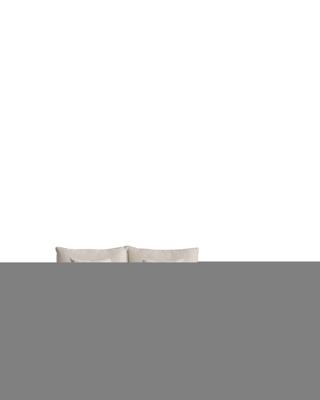 Диван La Forma (ех Julia Grup) Модульный диван Anarela из бежевого льна и вискозы с торцевым модулем и съемным чехлом, 270 см арт. 483139