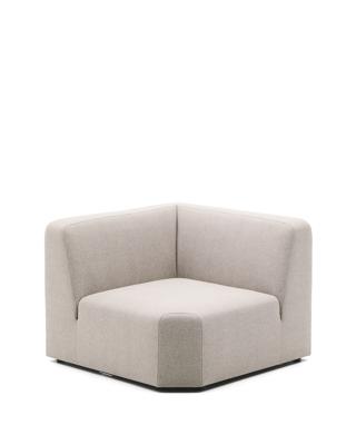 Диван La Forma (ех Julia Grup) Угловой модульный диван Neom бежевого цвета 75 см арт. 262470