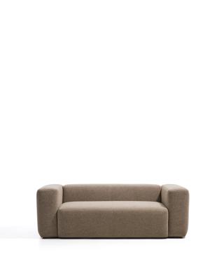 Диван La Forma (ех Julia Grup) Двухместный диван Blok из коричневой синели, 210 см арт. 505754