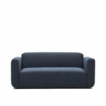 Диван La Forma (ех Julia Grup) Neom 2-местный модульный диван синего цвета 188 см арт. 157107