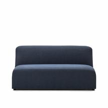Диван La Forma (ех Julia Grup) Neom 2-местный диван-модуль синего цвета 150 см арт. 157139