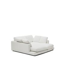 Диван La Forma (ех Julia Grup) Gala 3-х местный диван с двойным шезлонгом белого цвета 210 см арт. 151145