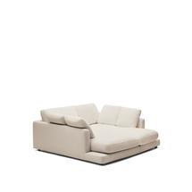 Диван La Forma (ех Julia Grup) Gala 3-х местный диван с двойным шезлонгом бежевого цвета 210 см арт. 151146