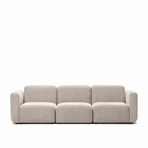 Диван La Forma (ех Julia Grup) Neom Трехместный модульный диван бежевого цвета 263 см арт. 157113
