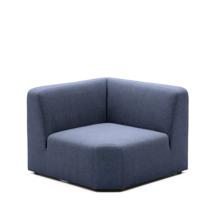 Диван La Forma (ех Julia Grup) Угловой модульный диван Neom синего цвета 75 см арт. 262472