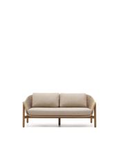 Диван La Forma (ех Julia Grup) Двухместный диван Galea из тикового дерева и синтетического ротанга 170,5 см арт. 261893