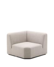 Диван La Forma (ех Julia Grup) Угловой модульный диван Neom бежевого цвета 75 см арт. 262470