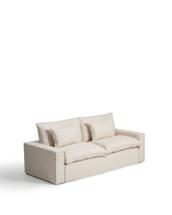 Диван La Forma (ех Julia Grup) Трехместный диван Anarela из бежевого льна и вискозы со съемным чехлом, 260 см арт. 483121