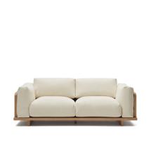 Диван La Forma (ех Julia Grup) Oaq Трехместный диван бежевого цвета 225 см арт. 157858