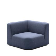 Диван La Forma (ех Julia Grup) Угловой модульный диван Neom синего цвета 75 см арт. 262472