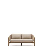 Диван La Forma (ех Julia Grup) Двухместный диван Galea из тикового дерева и синтетического ротанга 170,5 см арт. 261893