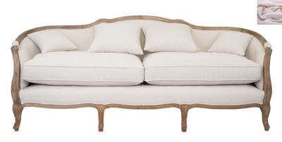 Диван MAK interior Дизайнерские большие диваны Darcy 3 розовый арт. KS-999-3-pink
