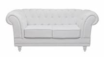 Диван MAK interior Двухместные диваны Odis white арт. SF-2863-VW