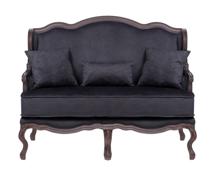 Диван MAK interior Двухместные диваны Brody double black арт. 7LV1844-dwb